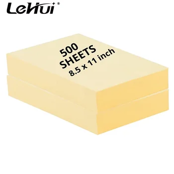 Good quality Yellow Colored Copy Paper Yellow 8.5 x 11 inch 500 Sheets Letter Size 20lb Density