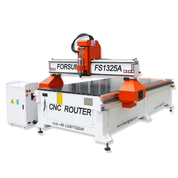 10% discount FS 1325 Economic Price T-Slot Table Cnc Router For Wood Furniture Carving Or Cutting Jobs