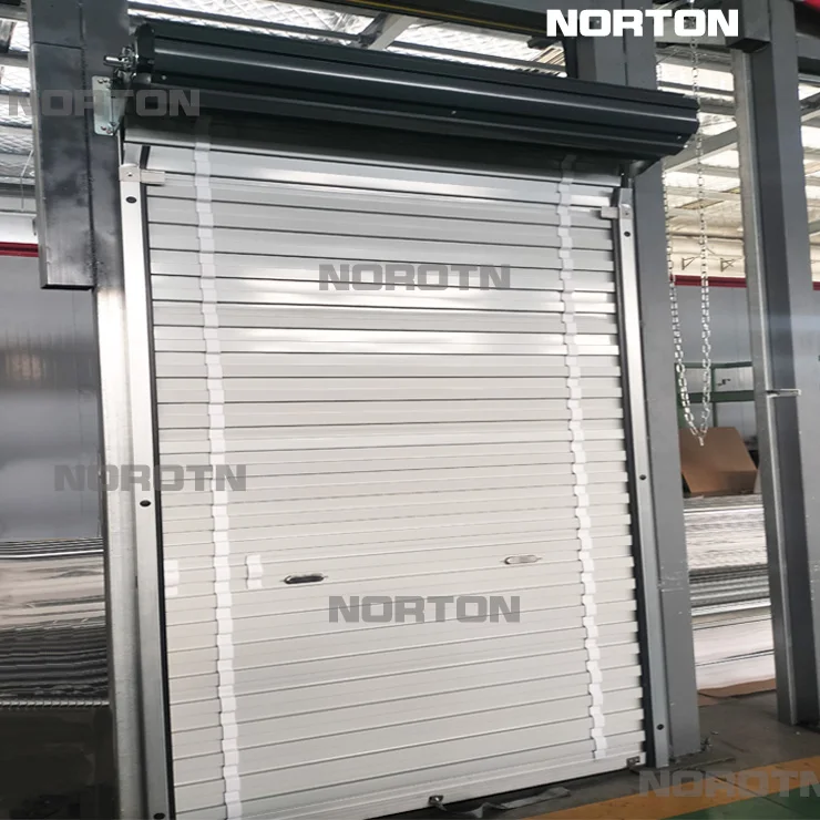 product china luxury steel roller shutter modern anti theft manual roll up door luxury garage warehouse safe color steel plate-57