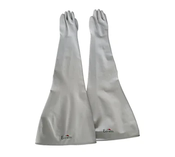 Hot Sale Solvent Resistance Gloves Flexibility And Comfort Glove Csm Dry Box Gloves For Chemical Industry