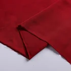 Fabric 100% Acetate Factory Direct Supply Wholesale High Grade Solid Red Custom Twill 100% Acetate Fabric For Garment