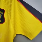 1998 Retro Soccer Jersey Camisa Tailandesas De Time Scotland Yellow Classic Football Shirt