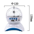 Lights Rgb Led Bulb Party Ball Lights Gvoo 5W RGB LED Sound Activated Rotating Crystal DJ Disco Bulb
