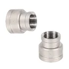 Stainless Steel Fitting Reducer Stainless Steel Pipe Fitting Thread End Reducing Socket Banded
