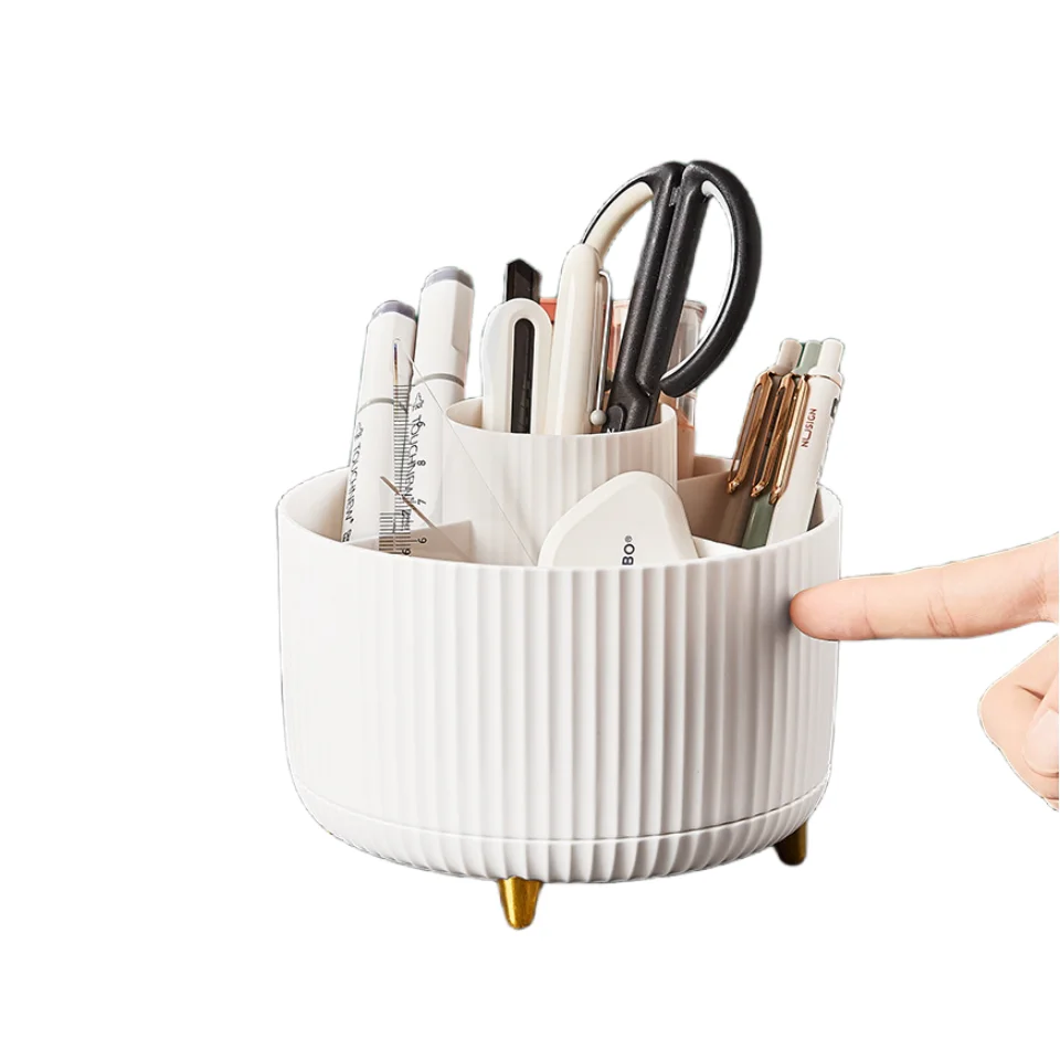 Reasonable Price Fashion Big Capacity Plastic Desktop Makeup Kit Cosmetics Storage Box For Dressing Table