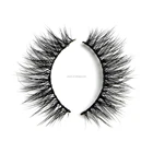 Hand Made Eyelashes Stock Eyelashes Custom 100% Hand Made Real Eyelashes Natural 3D Eyelashes