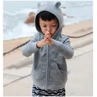 Hoodies Baby Hoodie Wholesale High Quality Plain Custom Baby Zipper Hoodies With Cute 3D Ear