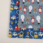 Fabric Custom Digital Print Liverpool Bullet Fabric For Headwrap With No Moq