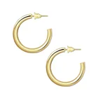 Fashion Hoop Earrings Earringsfashion 2021 New European And American Ins Fashion Stainless Steel Hoop Earrings
