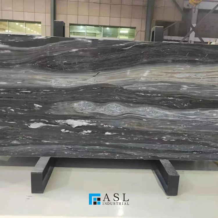Factory direct cheap price blue sands marble marmol azul precio river grey marble stone