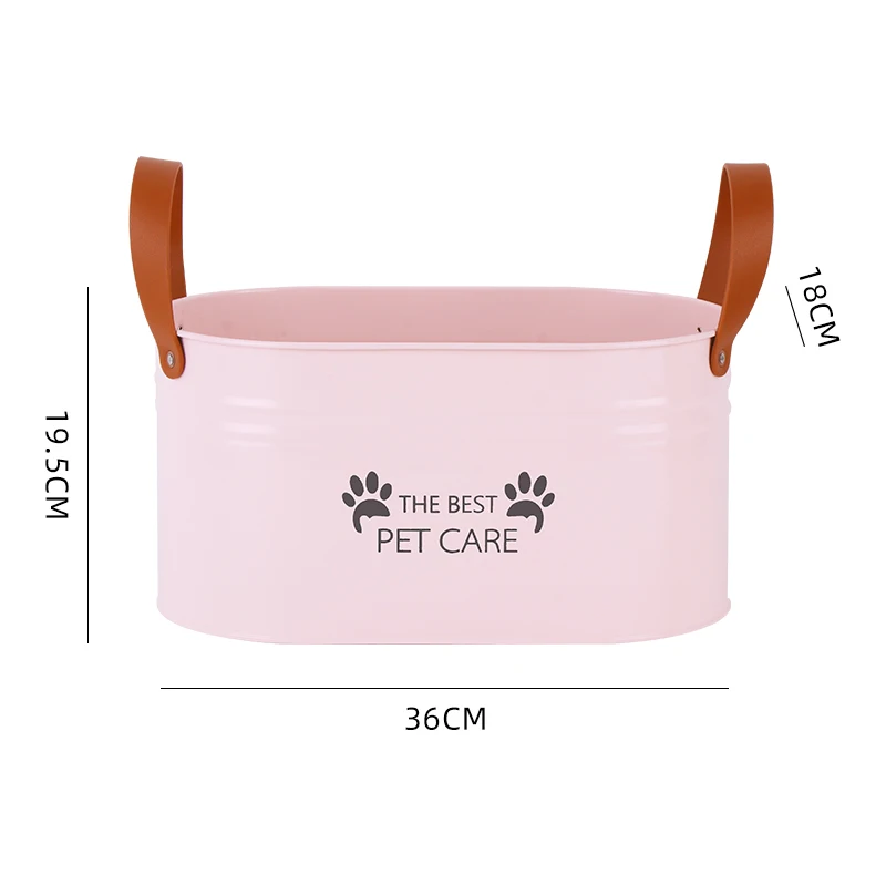 2023 New Arrival Pet Toys Storage Bucket for Cat and Dog Pet Toys