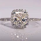 Wedding Rings Rings Wedding Jewelry CZ Stone Dubai Fashion Flower Diamond Rings