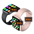 W26 W26 Smartwatch Screen Smart Watch BIuetooth Call Waterproof Multi Language Sports Cheap Smart Watch