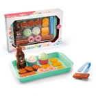 Food Toy Toys EPT Kitchen Set Pretend Fast Food Toy Set With 16 Pieces Toys