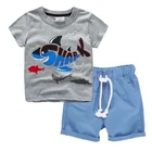 Boy Clothing Boys 2022 Toddler Boy Clothes Kids Summer Cotton Clothing Children Sets Little Boys Outfits Size 2-7t