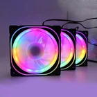 Computer Case Hot Selling Product RGB Colorful LED Light PC 12cm Computer Gaming Case Fan