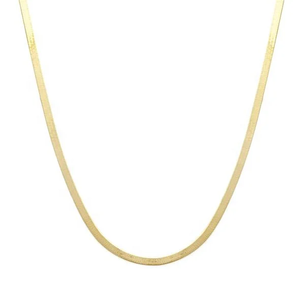Silver Custom Necklace And 18k Gold 