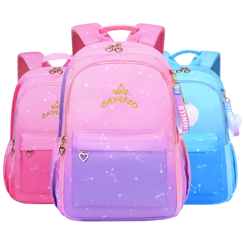 Amiqi HL-6601 Kids School Bags Teenagers Backpacks Primary School Bag Multifunctional Factory Waterproof for Boys Girls Kids