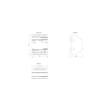 Logic Module Siemens Logo Automated Logic Control Module Plc Siemens  6ED1052-2FB08-0BA1  230RCEO 8DI 4DO 400 Blocks