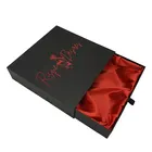 Gift The Gift Box Custom Hair Packaging Drawer Gift Boxes With Satin Inside