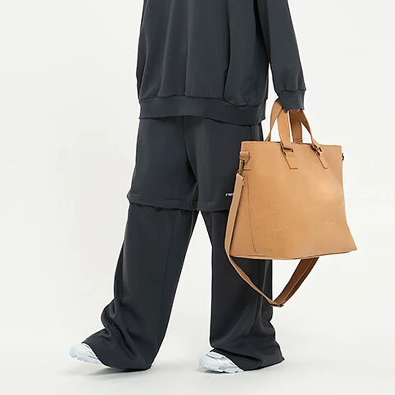 Women's Fashion Crossbody Bag Big Natural Cork Shopping Sling Bag Promotional Natural Cork Bags details