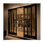 Competitive China Factory New Design Aluminum Sliding Door Glass Door Price