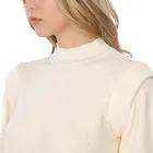 Sweater Women Bulk Custom Round Neck Lazy Knit Sweater Pullover Turtleneck Sweater Women