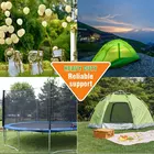 Tent Stakes Wholesale Galvanized Steel Metal Steel Ground Anchors Camping Tent J Hook Shape Rebar Peg Stakes