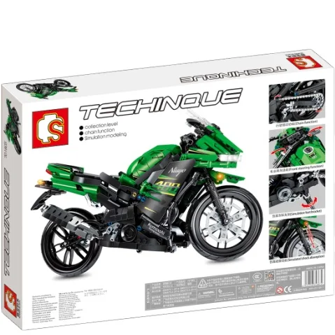 no box Details about   Sembo Blocks Kids Building Toys Boys Puzzle Motorcycle Model 