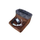 Hot Sale Washable Synthetic Wool Electric Foot Warmer 24VDC 33W