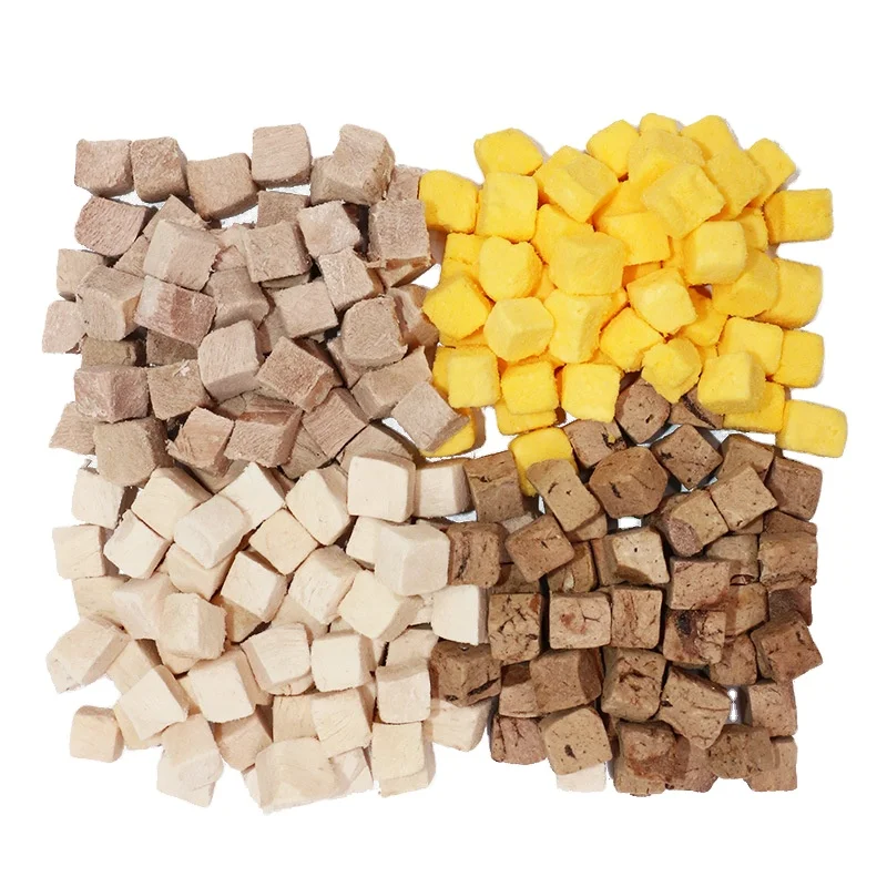 product odm freeze dried dog snack pet chicken pellet combination 100 fresh meat dog treats mixed food reward shandong506-0