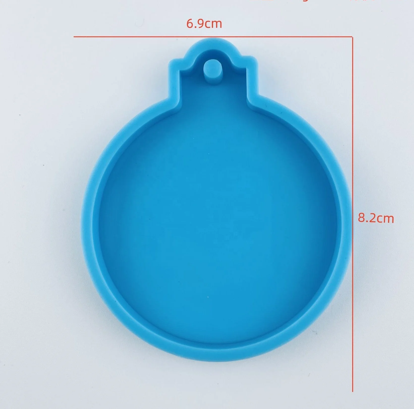 new arrival round Christmas Ornament Mold Christmas Tree Resin mould for DIY crystal drip mold flower silicone mold