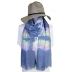 Scarf Cotton Handmade Tie Dye Scarf Custom Cotton Linen Beach Wrap Shawl 2021 Spring Summer New