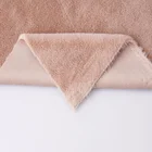 Cloth Organic Natural Polyester Angora Khaki Velour Super Soft Fabric For Hat Cloth