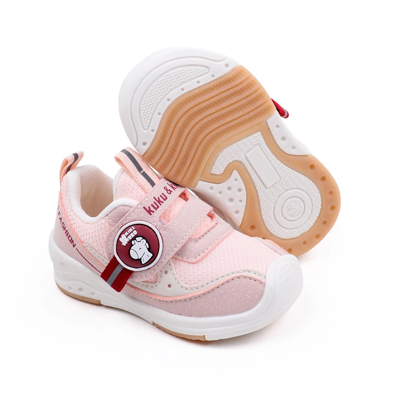 Children's Functional Toddler Shoes Soft Soles Non-slip Kids Breathable Mesh Sports Shoes factory