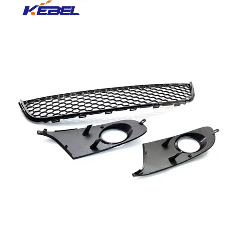 KEBEL ABS Honeycomb Front Lower Bumper Mesh Grille Fog Light Grill New Condition Bodykit Compatible for VW MK6 2009-2013 factory