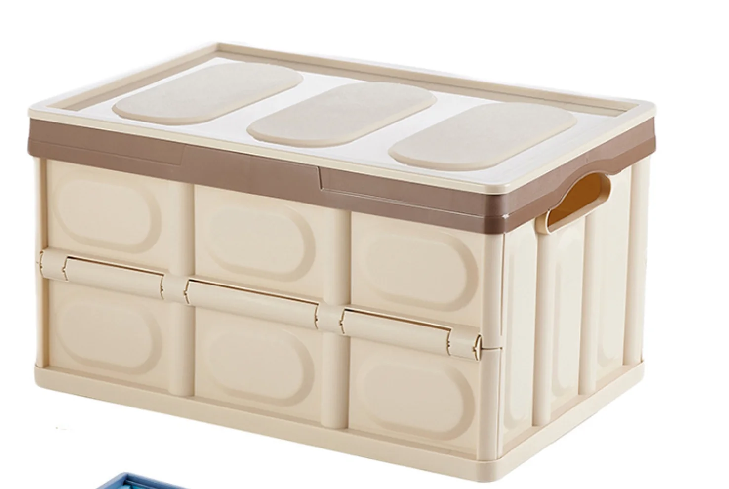 H912 Multi Color Large Capacity SUV Plastic Organizer Case Multifunctional 30L LargeCar Trunk Foldable Car Storage Box