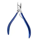 Nail Nipper Cuticle Nipper Quality Stainless Steel Cuticle Nail Nipper Small Blue Sharp Nail Cutter