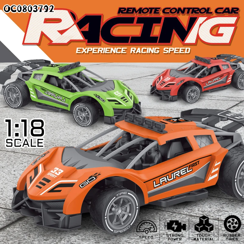 Rc racing toys car model 1:18 scale game control remote high speed