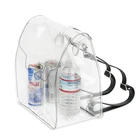 Teen Fashion Pvc Transparent Clear Backpack New Clear PVC Transparent Backpacks Clear Plastic Bags For Teen Girls