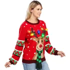 Pattern Sweaters Sweater 2021 2021 Unisex Knitted Pattern Christmas Jumper Ugly Sweaters With Fantastic Design