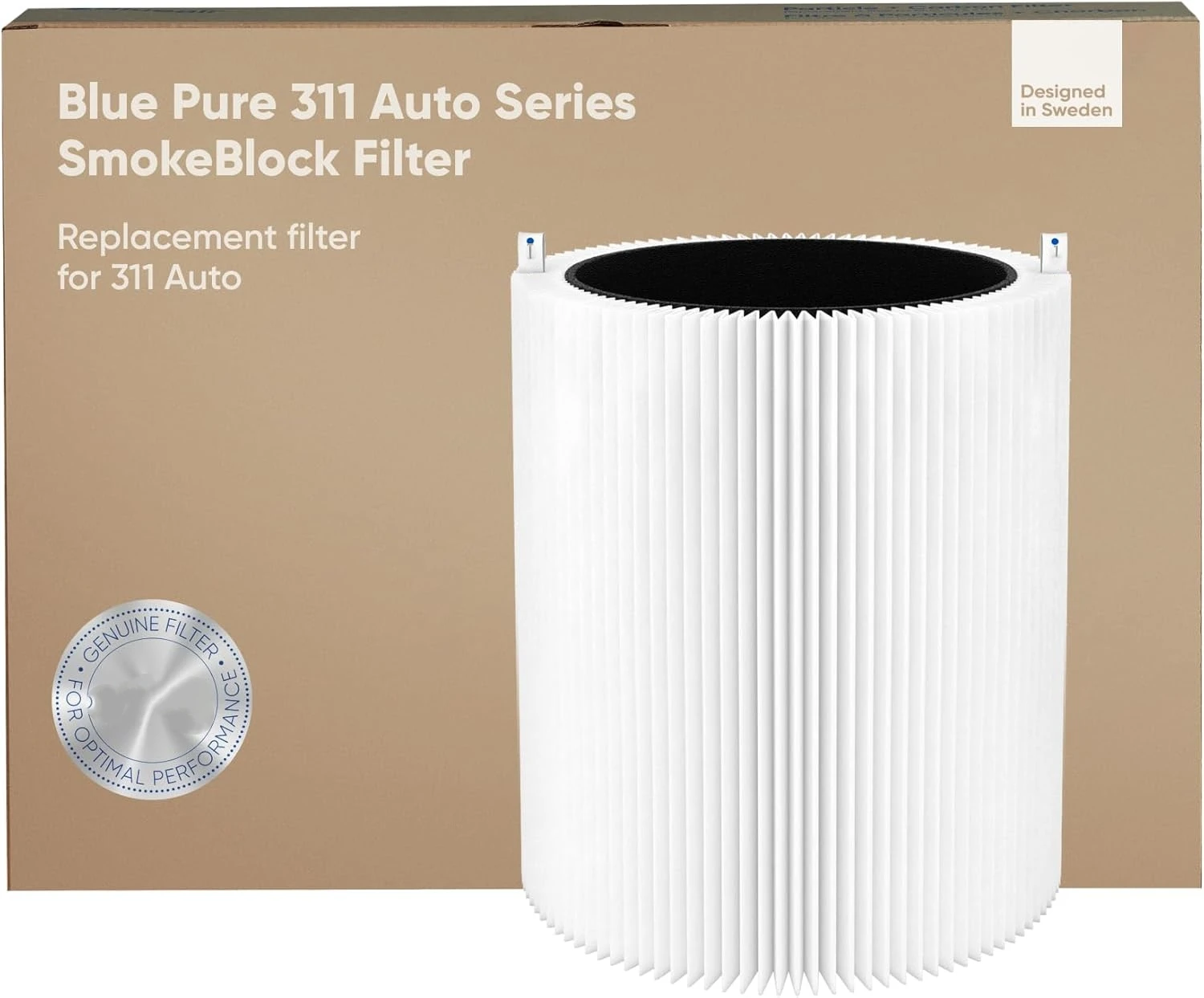 Walson Hot Selling HEPA Replacement Filters Activated Carbon Particle Air Purifier for Blueair Blue Pure 411 Air Purifiers Part factory