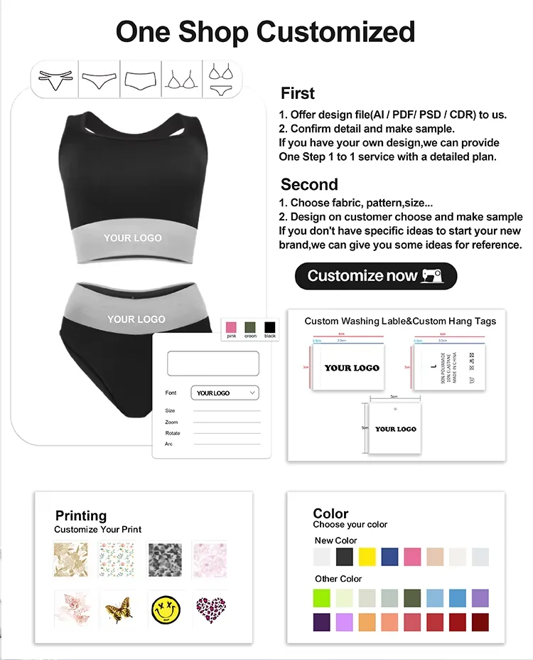 2025 New Black and White Contrast Color Deep V Strap Split Swimsuit Bikini for Women Hd3763df37cd14f99a034cd27cf477ca03