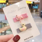 Hairgrips Hair Clip Hair New Design Cartoon Animal Resin Alloy Hairgrips Accessories Duck Hair Clip For Best Gifts