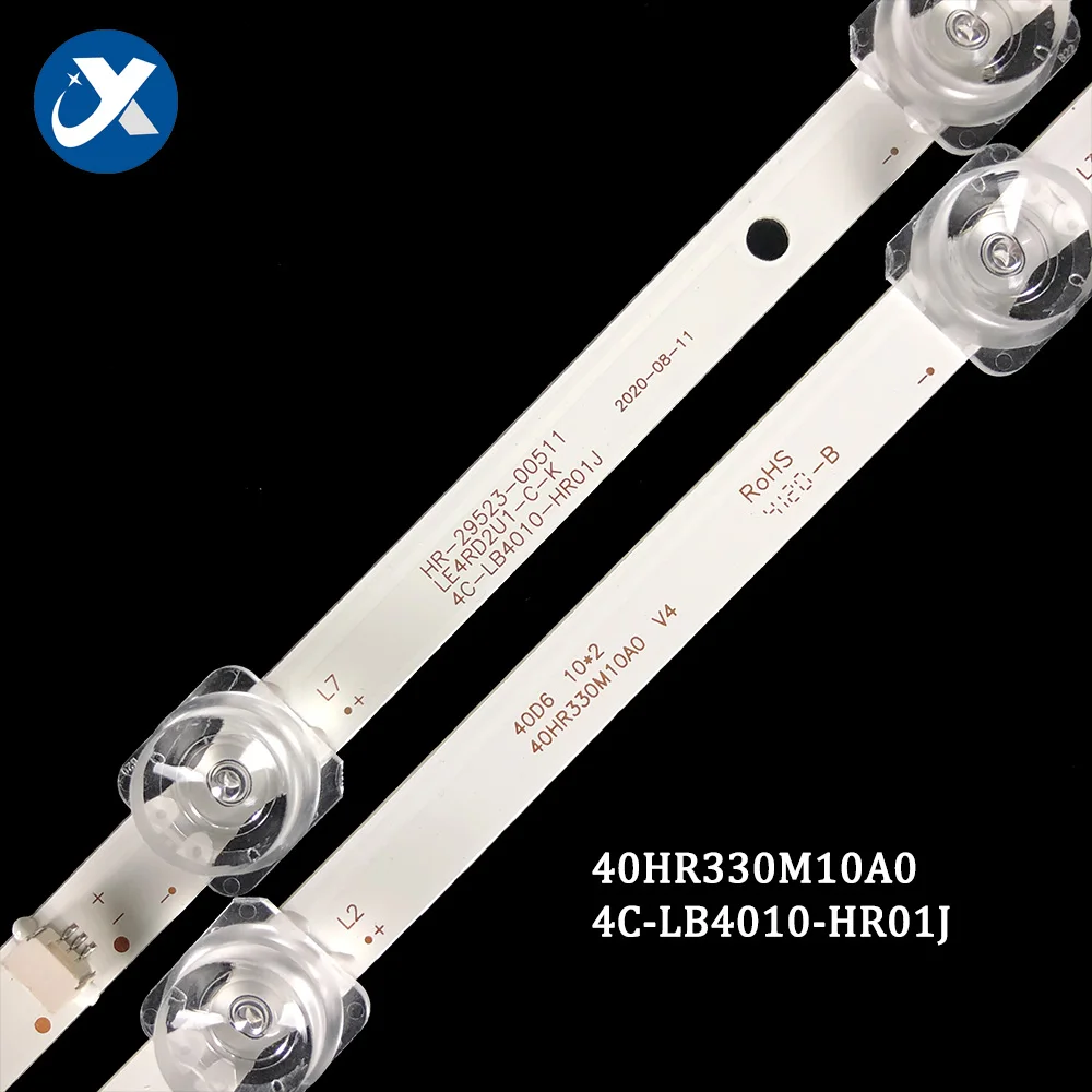 2pcs/set Tv Led Backlight Strips For Tcl 40hr330m10a0 40hr Led Bar Light 6v  2w 10-leds 744mm Tv Backlight Strip - Buy Led Tv Backlight Repair,Bar Led  Tv Backlight Strips,Led Lighting Bar For