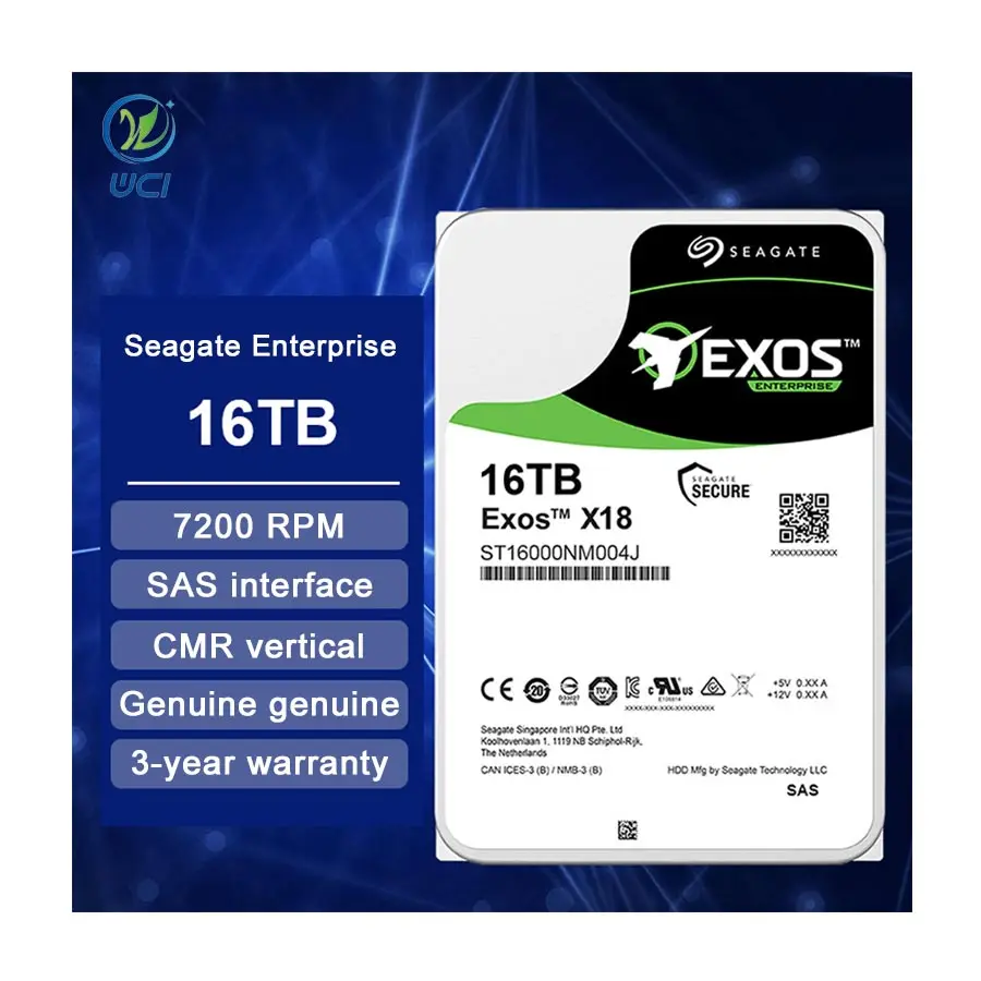 New Seagate Exos 18tb 16tb 12tb 8tb 6tb 4tb 3.5 Inch Skyhawk Internal Sas  Hard Drive Disk Enterprise Sata Hdd For Server - Buy Seagate Exos 4tb 6tb  12tb 16tb Skyhawk 8tb Internal Hard Drive Disk