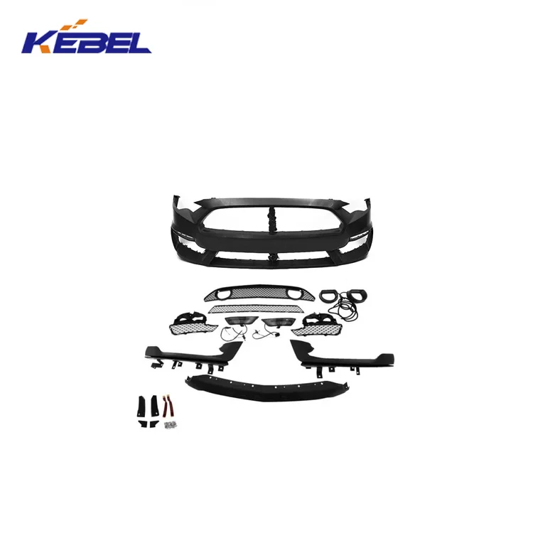 KEBEL Auto Body Parts Front Bumper Kit Assembly OEM Nose Bumper Kit for Ford Mustang Mach 2018 2019 2020 2021 2022 2023 manufacture