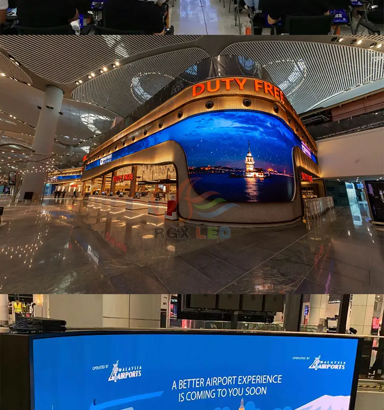 Indoor P2.5 Flexible Pixel 2.5mm Led Matrix 240X120 mm Mini Led Display Screen 96X48 Dots P2.5mm Soft Module Led Board