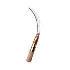 Sickle Grass Agricultural And Home Sickle Weeding Plastic Handle Farming Carbon Steel Grass Hand Sickle