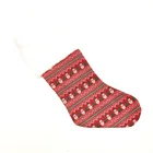 Cheap 2021 Cheap Wholesale Custom Lovely Decorative Knit Christmas Stocking Santa Decorations